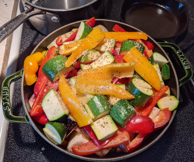 dutch oven full of veggies